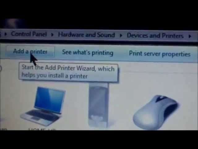 how to connect mac to printer ld230